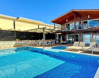 Kaş Bezirgan'da Merkeze Yakın, Özel Havuzlu, 2+1 Konforlu Villa - 1