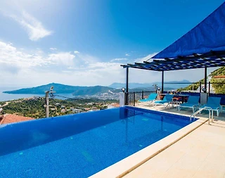 Kaş Bezirgan'da Merkeze Yakın, Özel Havuzlu, Manzaralı Villa - 2