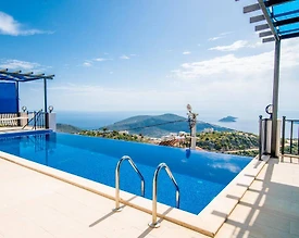 Kaş Bezirgan'da Merkeze Yakın, Özel Havuzlu, Manzaralı Villa - 3