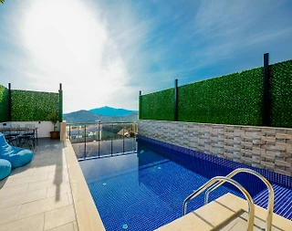 Kaş Bezirgan'da Sakin Konumda, Özel Havuzlu, 1+1 Bungalov - 4