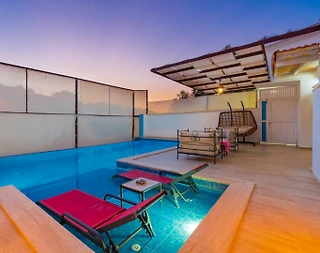 Kaş Bezirgan'da Minimalist Tasarımlı, Özel Havuzlu, Konforlu Villa - 5