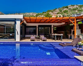 Kaş Bezirgan'da Modern Tasarıma Sahip, Özel Havuzlu, Konforlu Villa - 3