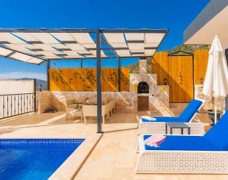 Kaş Bezirgan'da Muhteşem Doğada, Özel Havuzlu, Muhafazakar Villa - 3