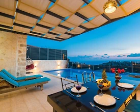 Kaş Bezirgan'da Mükemmel Deniz Manzaralı, Özel Havuzlu, 2+1 Villa - 2