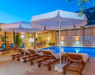 Kaş Bezirgan'da Otantik Tasarımlı, Özel Havuzlu, 4 Kişilik Villa - 4