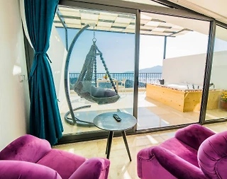 Kaş Bezirgan'da Sakin Konumda, 2 Kişilik, Kiralık Suit - 5