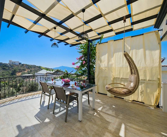 Kaş Bezirgan'da Sakin Konumda, 4 Kişilik, 2+1 Apart - 1