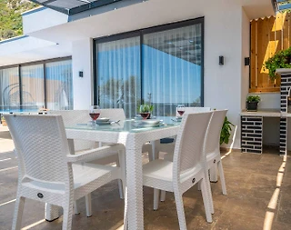 Kaş Bezirgan'da Sakin Konumda, Özel Havuzlu, 4 Kişilik Villa - 5