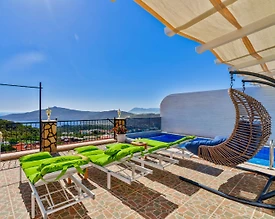Kaş Bezirgan'da Sakin Konumda, Özel Havuzlu, 4 Kişilik Villa - 3