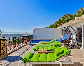 Kaş Bezirgan'da Sakin Konumda, Özel Havuzlu, 4 Kişilik Villa - 4