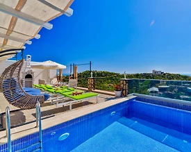 Kaş Bezirgan'da Sakin Konumda, Özel Havuzlu, 4 Kişilik Villa - 2