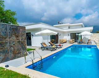 Kaş Bezirgan'da Sakin Konumda, Özel Havuzlu, 4 Kişilik Villa - 2