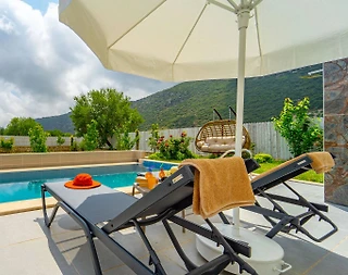 Kaş Bezirgan'da Sakin Konumda, Özel Havuzlu, 4 Kişilik Villa - 5