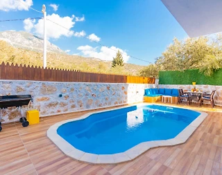 Kaş Bezirgan'da Sakin Konumda, Özel Havuzlu, Jakuzili Villa - 4