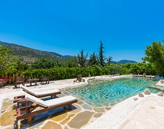 Kaş Bezirgan'da Saunalı, Özel Havuzlu, Tuz ve Buhar Odalı, Bahçeli Villa - 2