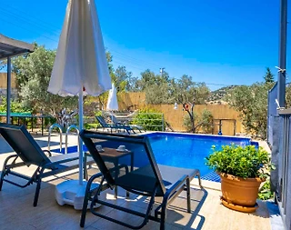 Kaş Bezirgan'da Şehir Gürültüsünden Uzak, Özel Havuzlu, Konforlu Villa - 4