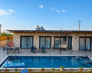 Kaş Çavdır'da Balayı Çiftlerine Uygun, Özel Havuzlu, Kiralık Villa - 1