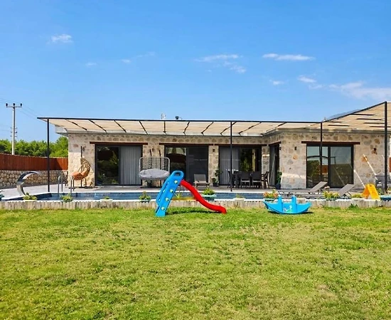 Kaş Çavdır'da Balayı Çiftlerine Uygun, Özel Havuzlu, Kiralık Villa - 1
