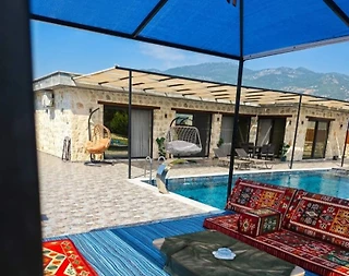 Kaş Çavdır'da Balayı Çiftlerine Uygun, Özel Havuzlu, Kiralık Villa - 2