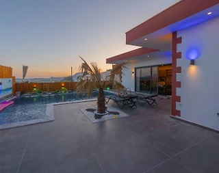 Kaş Çavdır'da Balayı Çiftlerine Uygun, Özel Havuzlu, Lüks Villa - 5