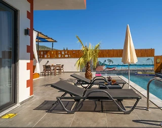 Kaş Çavdır'da Balayı Çiftlerine Uygun, Özel Havuzlu, Lüks Villa - 3