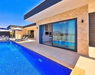 Kaş Çavdır'da Çekirdek Ailelere Uygun, Özel Havuzlu, 2+1 Villa - 1