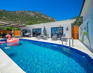 Kaş Çavdır'da Çekirdek Ailelere Uygun, Özel Havuzlu, 4 Kişilik Villa - 1