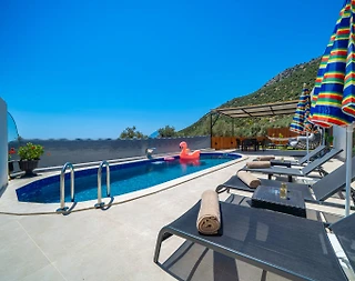 Kaş Çavdır'da Çekirdek Ailelere Uygun, Özel Havuzlu, 4 Kişilik Villa - 4