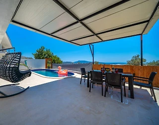 Kaş Çavdır'da Çekirdek Ailelere Uygun, Özel Havuzlu, 4 Kişilik Villa - 5