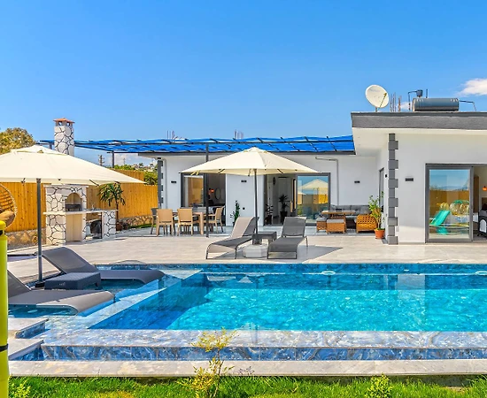 Kaş Çavdır'da Çekirdek Ailelere Uygun, Özel Havuzlu, Korunaklı Villa - 1