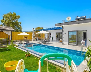 Kaş Çavdır'da Çekirdek Ailelere Uygun, Özel Havuzlu, Korunaklı Villa - 3