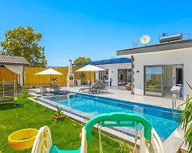 Kaş Çavdır'da Çekirdek Ailelere Uygun, Özel Havuzlu, Korunaklı Villa - 3