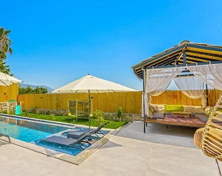 Kaş Çavdır'da Çekirdek Ailelere Uygun, Özel Havuzlu, Korunaklı Villa - 5