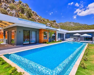 Kaş Çavdır'da Çekirdek Ailelere Uygun, Özel Havuzlu, Lüks Villa - 1