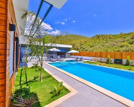 Kaş Çavdır'da Çekirdek Ailelere Uygun, Özel Havuzlu, Lüks Villa - 2