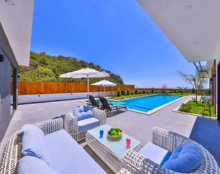Kaş Çavdır'da Çekirdek Ailelere Uygun, Özel Havuzlu, Lüks Villa - 3