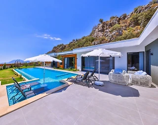 Kaş Çavdır'da Çekirdek Ailelere Uygun, Özel Havuzlu, Lüks Villa - 5