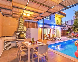 Kaş Çavdır'da Çekirdek Ailelere Uygun, Özel Havuzlu, Kiralık Villa - 3
