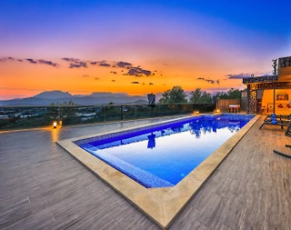 Kaş Çavdır'da Çocuk Oyun Alanlı, Özel Havuzlu, Geniş Bahçeli Villa - 3