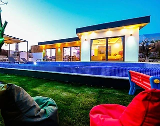 Kaş Çavdır'da Çocuk Oyun Alanlı, Özel Havuzlu, Korunaklı Villa - 3