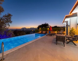 Kaş Çavdır'da Muhteşem Doğada, Özel Havuzlu, Konforlu Villa - 3