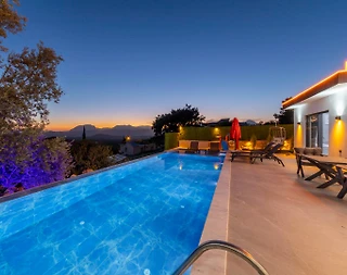 Kaş Çavdır'da Muhteşem Doğada, Özel Havuzlu, Konforlu Villa - 4