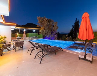 Kaş Çavdır'da Muhteşem Doğada, Özel Havuzlu, Konforlu Villa - 5