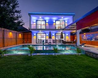 Kaş Çavdır'da Doğa İçerisinde, Özel Havuzlu, 4 Kişilik Villa - 1