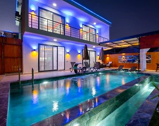 Kaş Çavdır'da Doğa İçerisinde, Özel Havuzlu, 4 Kişilik Villa - 3