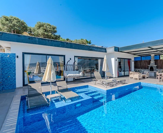 Kaş Çavdır'da Doğa İçerisinde, Özel Havuzlu, 5 Kişilik Lüks Villa - 1