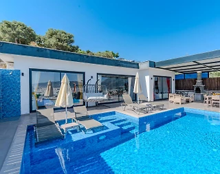 Kaş Çavdır'da Doğa İçerisinde, Özel Havuzlu, 5 Kişilik Lüks Villa - 1