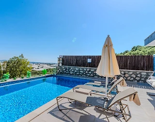 Kaş Çavdır'da Doğa İçerisinde, Özel Havuzlu, 5 Kişilik Lüks Villa - 4