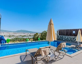Kaş Çavdır'da Doğa İçerisinde, Özel Havuzlu, 5 Kişilik Lüks Villa - 5