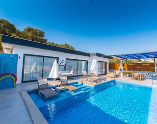 Kaş Çavdır'da Doğa İçerisinde, Özel Havuzlu, 5 Kişilik Villa - 1